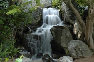 Waterfall Japanese Friendship Garden, 2004